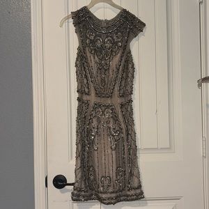 Vienna Prom beaded formal dress